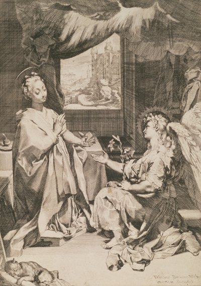 The Annunciation by Federico Barocci